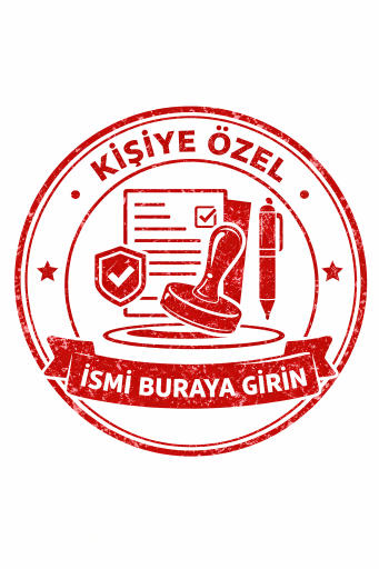 Kişiye Özel Kaşe