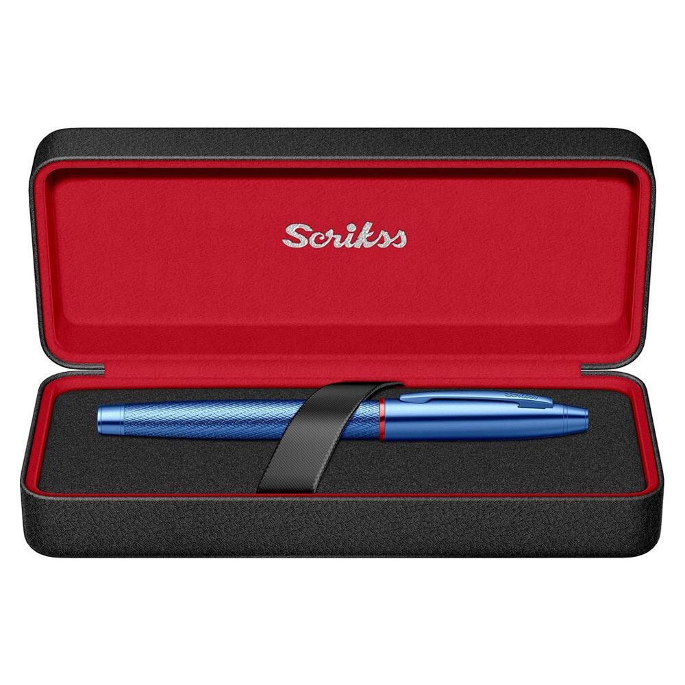 scrikss 35 roller metalik mavi