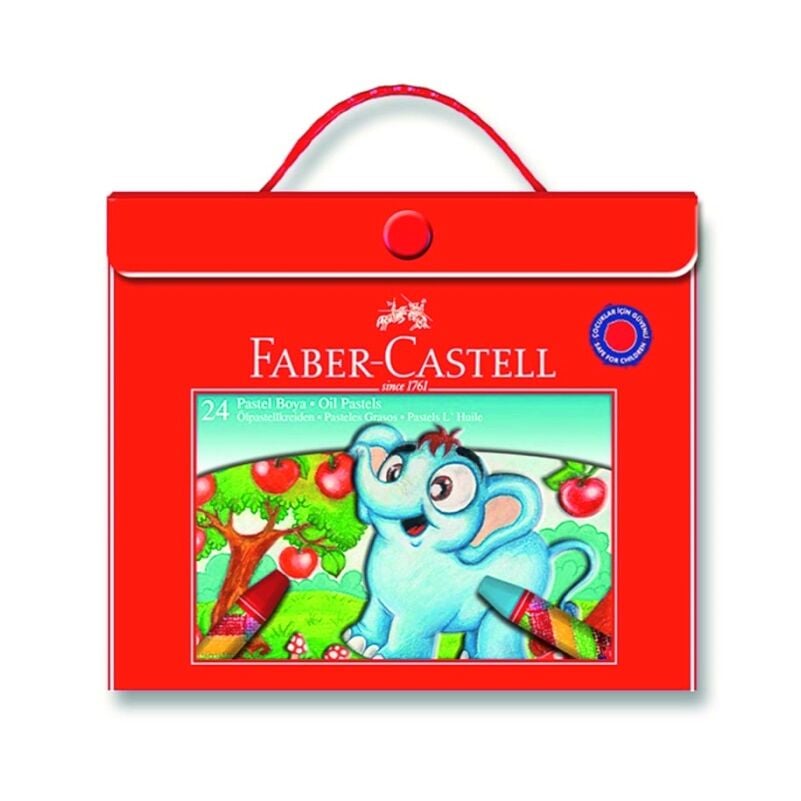 Faber-Castell 24'lü Pastel Boya Renkli