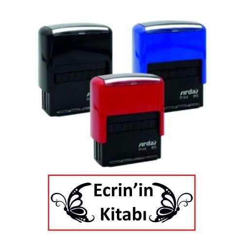 Kişiye Özel Kitap Kaşesi MD-01 - Sırdaş 911