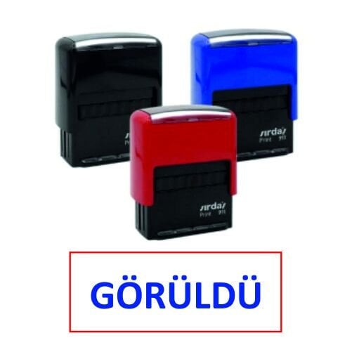 Görüldü Kaşesi - Sırdaş 911