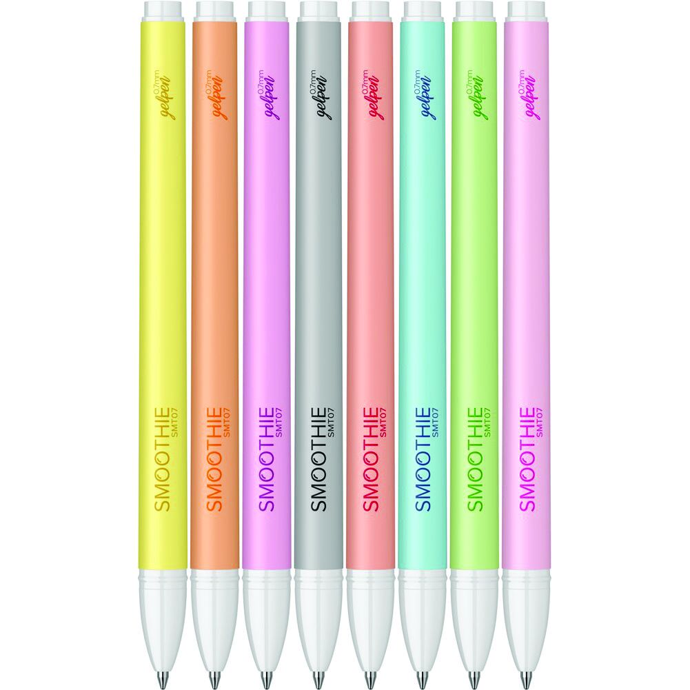 Scrikss Roller Kalem Smoothie Jel 8 Li Blister SMT07