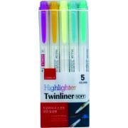 Twinliner Fosforlu Kalem Soft 5 Adet Set