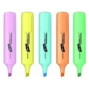 SCRIKSS OFFICE FOSFORLU KALEM SH712 PASTEL KARIŞIK RENK 5 Lİ SET