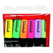 Penmark Fosforlu Kalem 6 Lı Karışık Renk Neon
